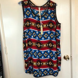 Aztec MIDI Dress